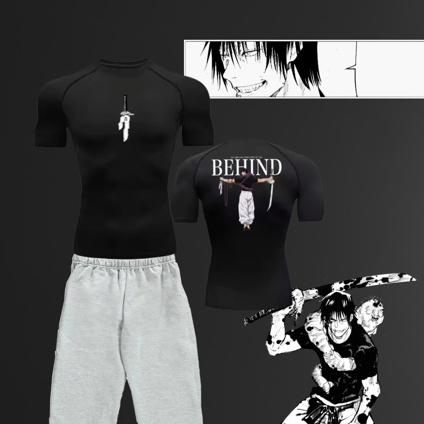 T-shirt Slim "Jujutsu Kaisen - Toji"