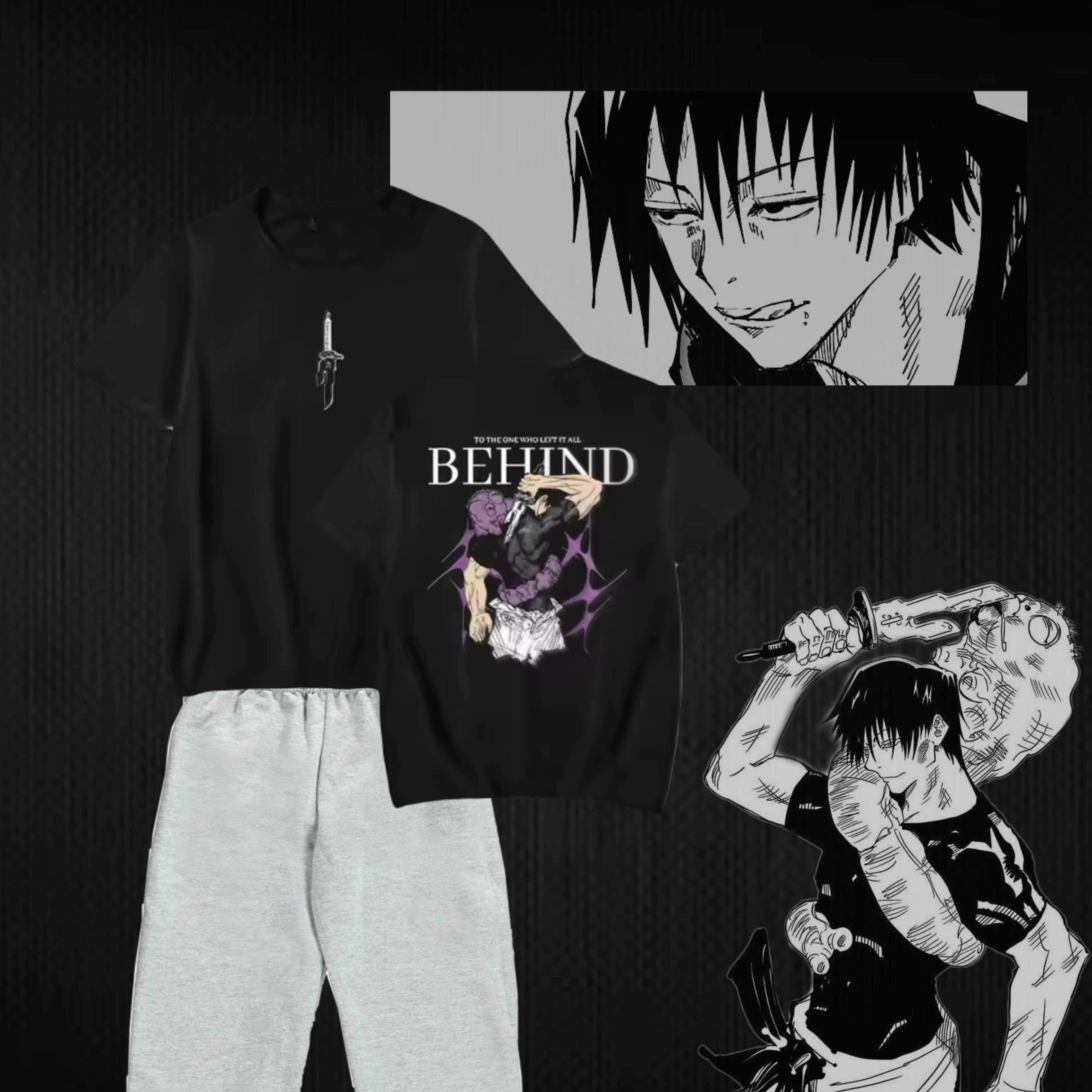 T-shirt Oversize "Toji - Jujutsu Kaisen