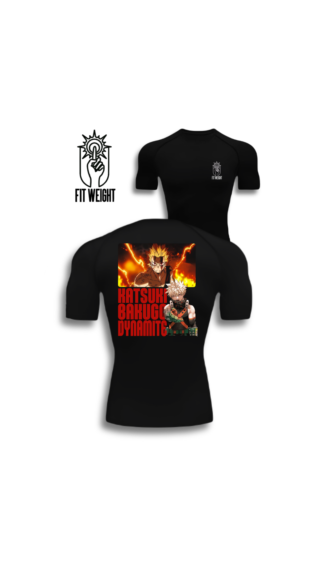 T-Shirt Bakugo « Dynamite » - My Hero Academia