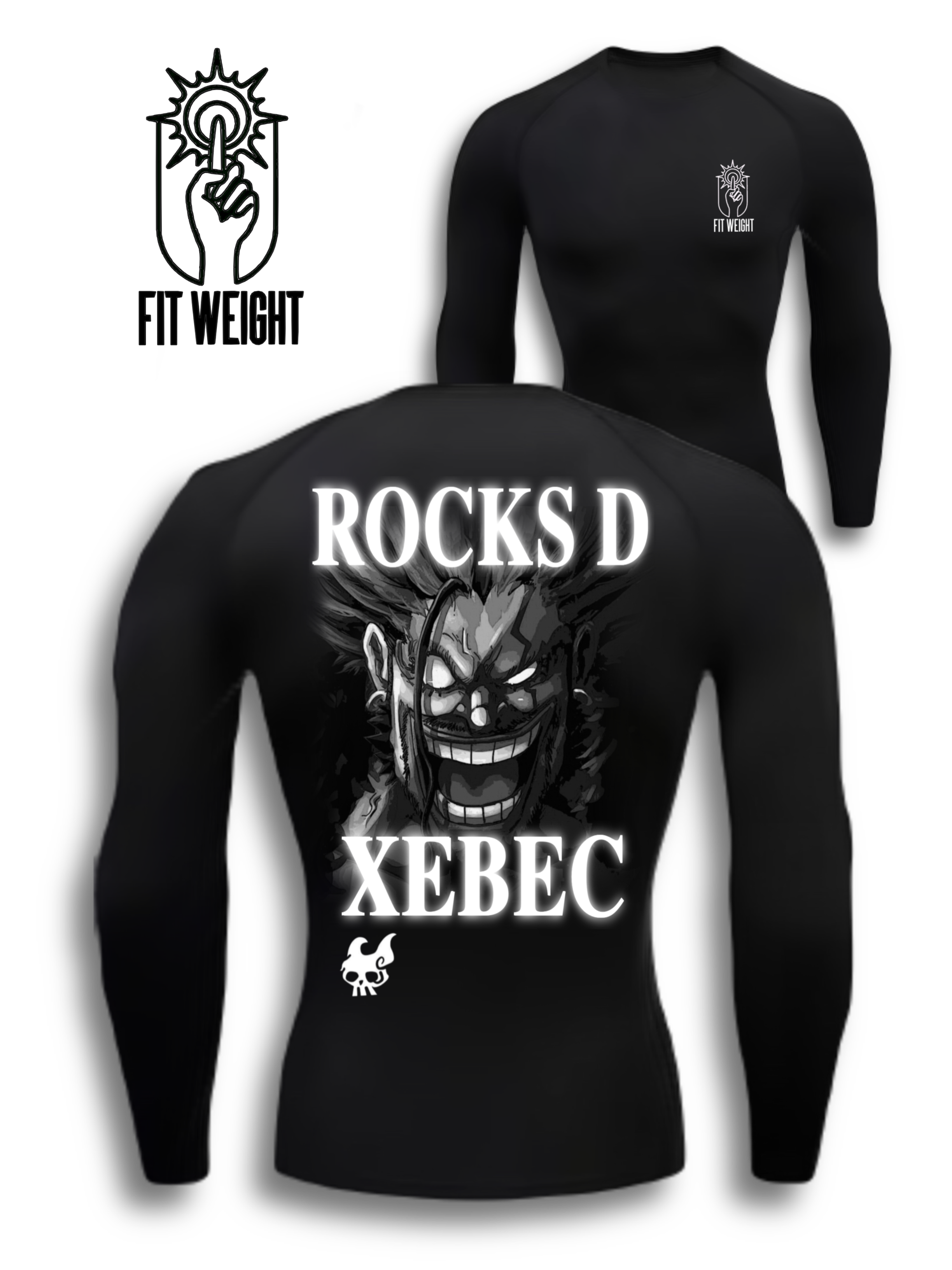 T-Shirt Rock D. Xebec - One Piece