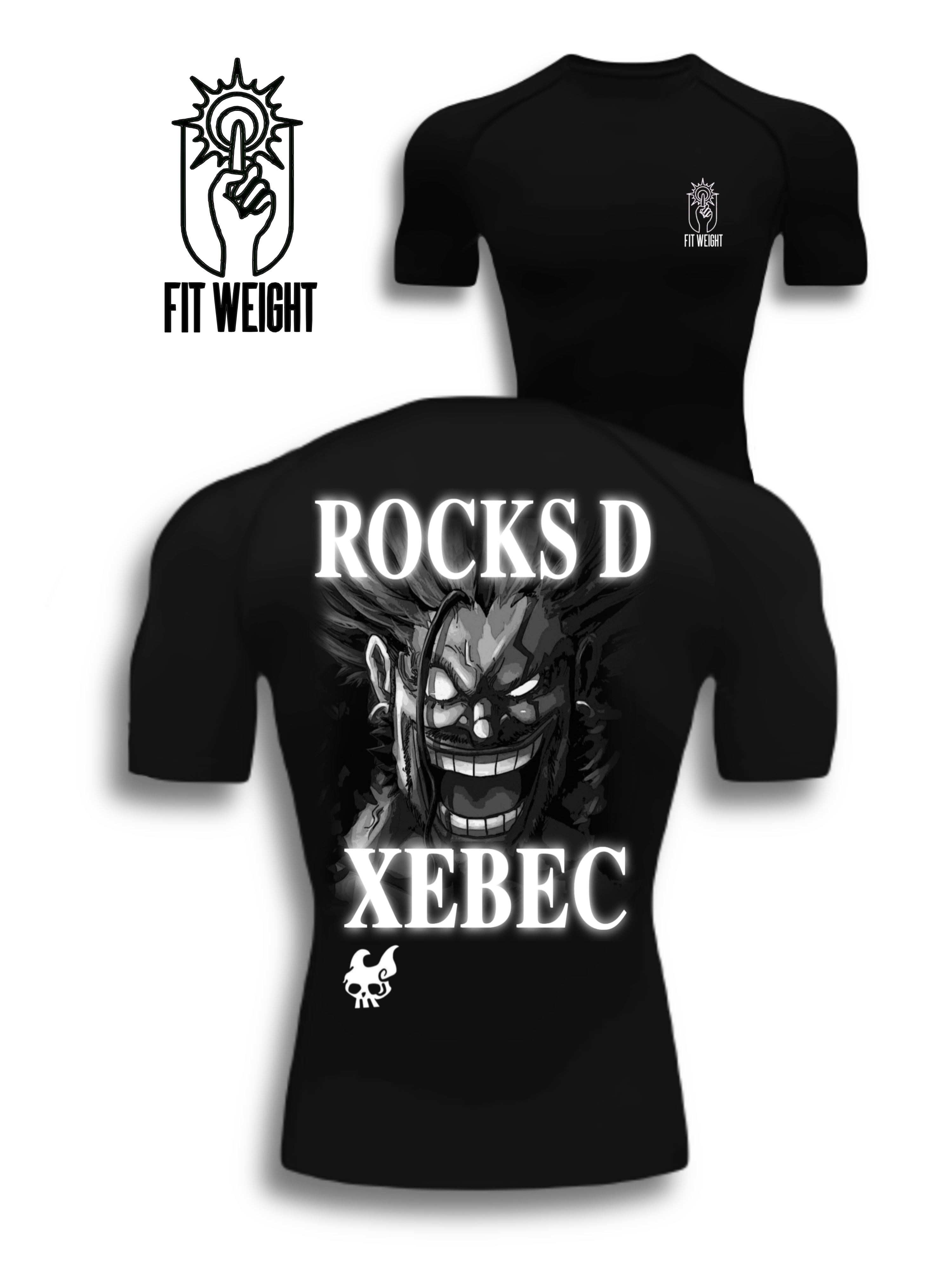 T-Shirt Rock D. Xebec - One Piece