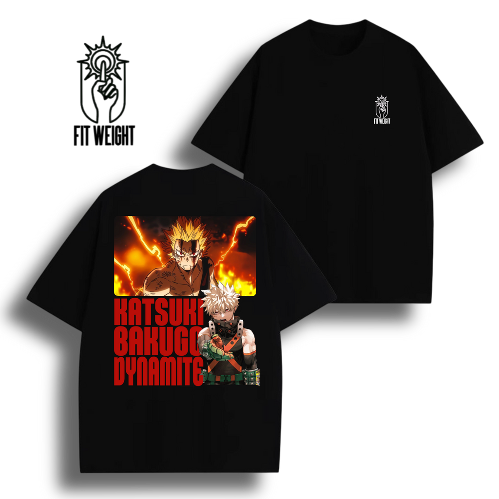 T-Shirt Bakugo « Dynamite » - My Hero Academia