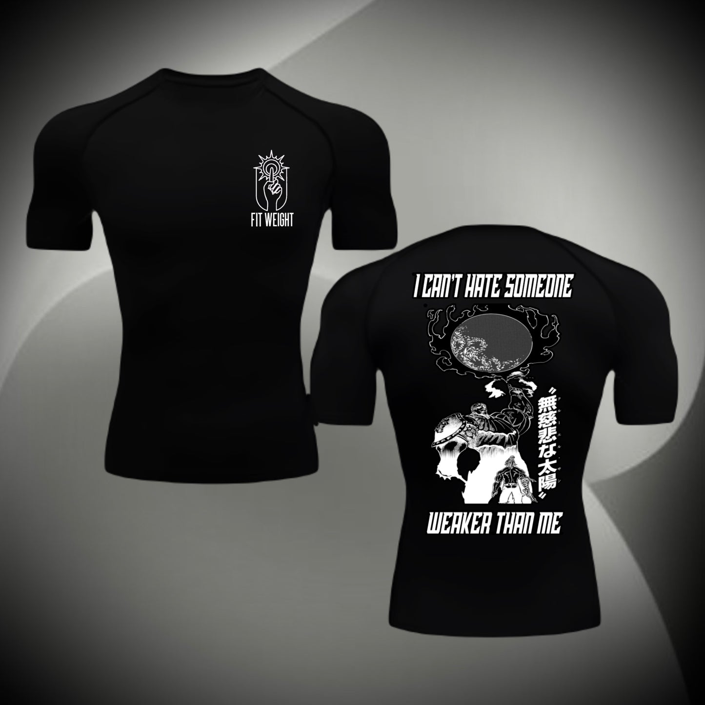T-shirt Escanor "I Can't Hate Someone Weaker Than Me"